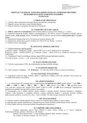 Banaicio nuostatai 2020 m-1