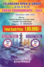 Chess Tournament Pamphlet 1                                                                         