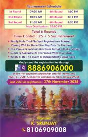 Chess Tournament Pamphlet 4                                                                         