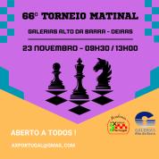 66º torneio matinal galerias alto da barra                                                          