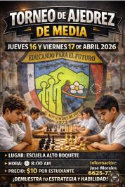 TORNEO DE AJEDREZ DE MEDIA                                                                          