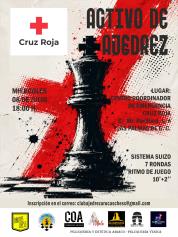Cartel Activo Cruz Roja 2026