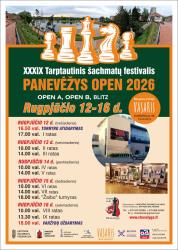 plakatas Open 2026